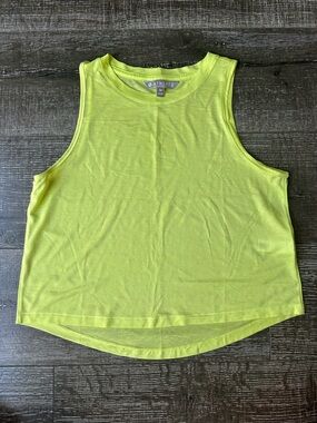 Athleta Women’s Ultimate Train Tank Top Lime Green XS